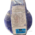Anti-acid UL3135 24# Filo elettrico in silicone blu
